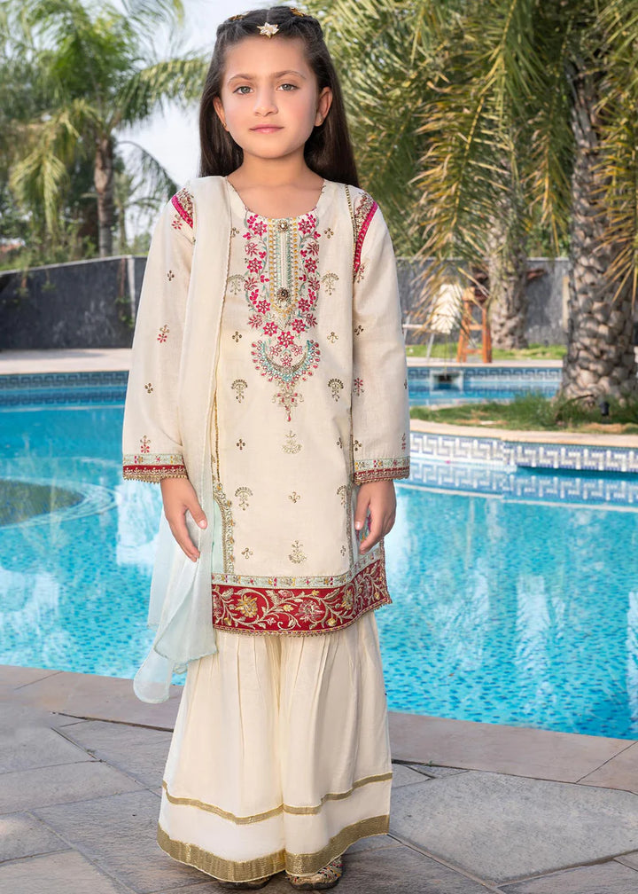 EMBROIDERED COTTON SUIT ALKD28