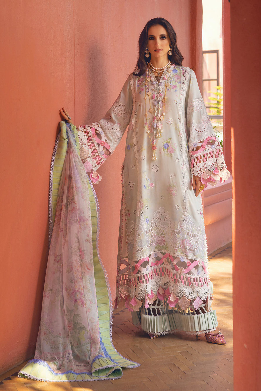 ANNUS ABRAR LUXURY LAWN COLLECTION SERA