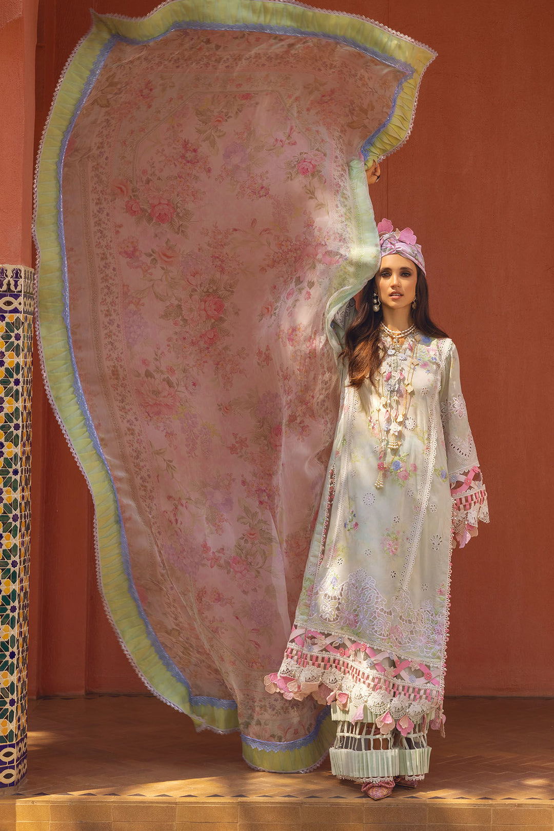 ANNUS ABRAR LUXURY LAWN COLLECTION SERA