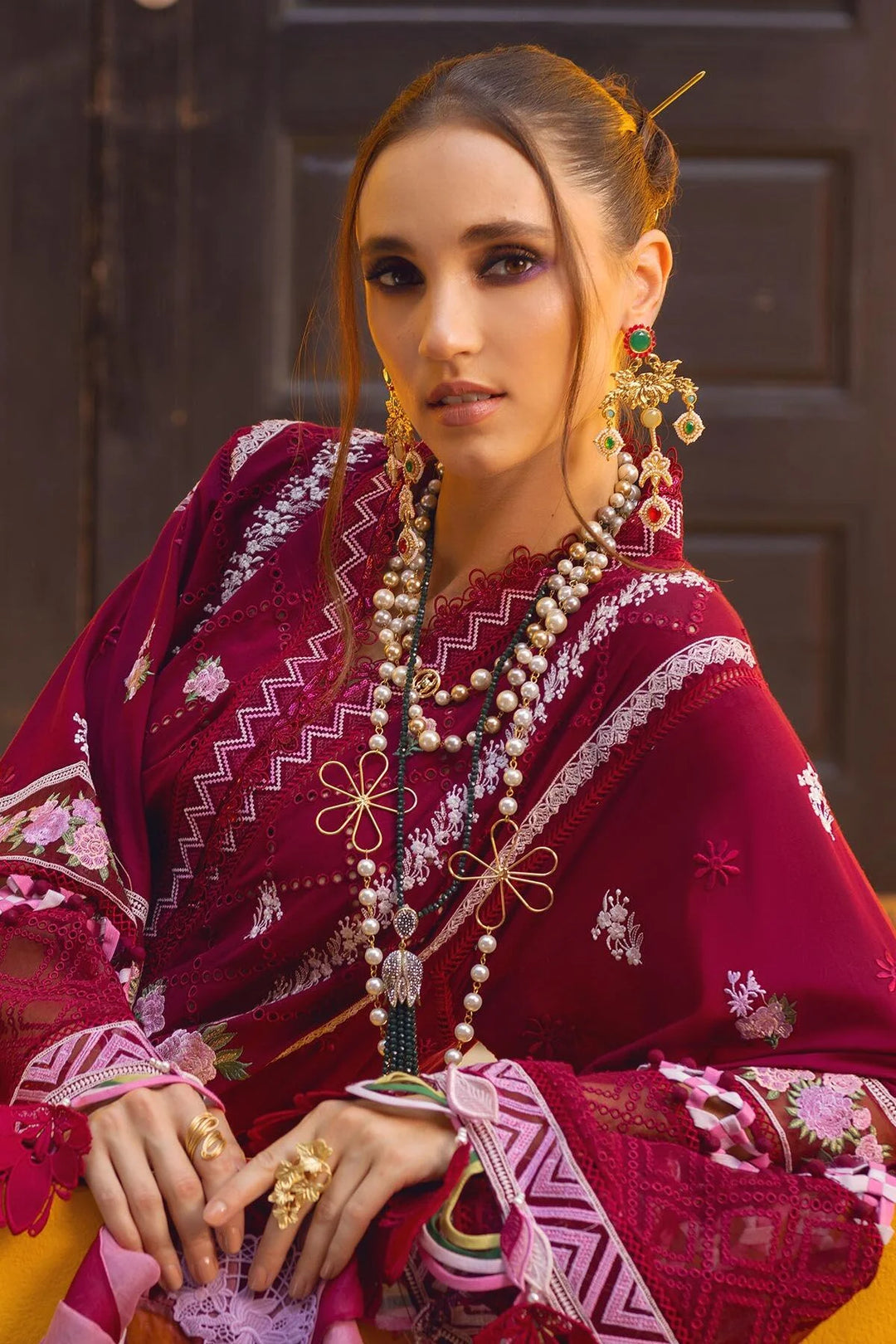 ANNUS ABRAR LUXURY LAWN COLLECTION ZOILA