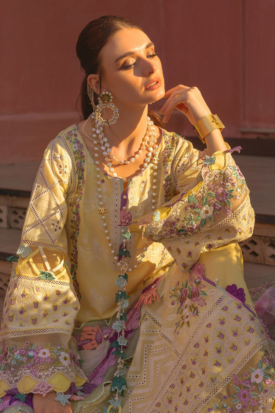 ANNUS ABRAR LUXURY LAWN COLLECTION AMAYA