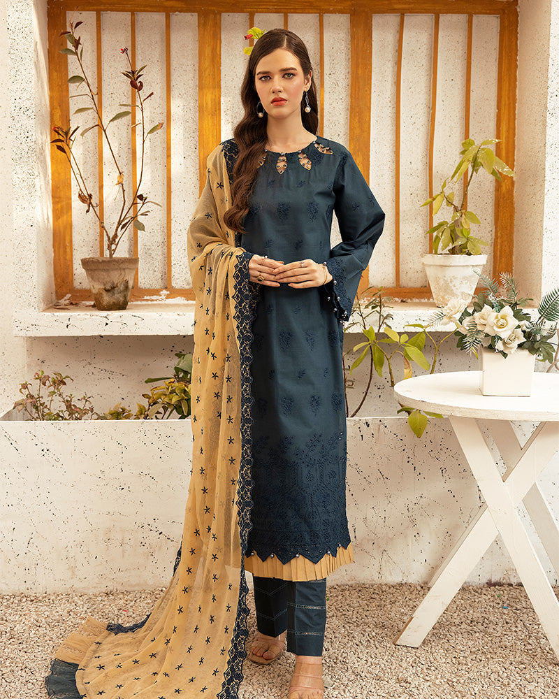 EMBROIDERED 3-PC SUIT SBSF12