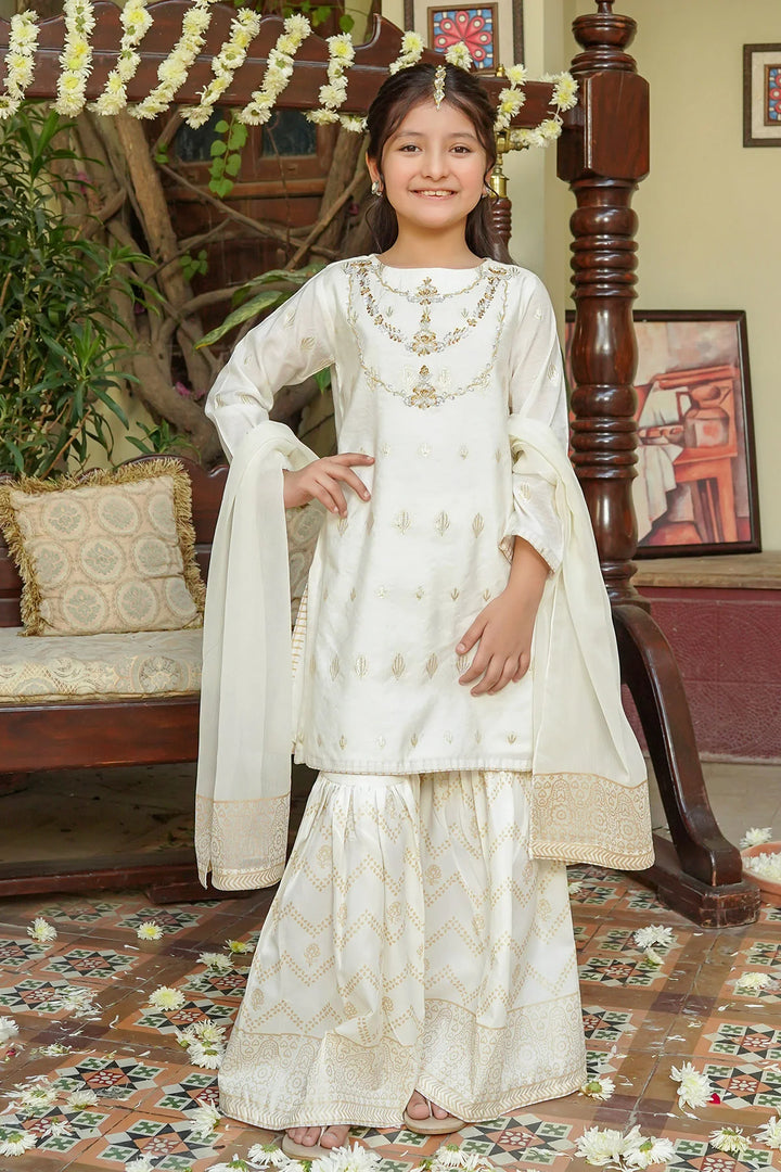 COTTON SILK JAQUARD HAND ADDA WORK SUIT SFCO07