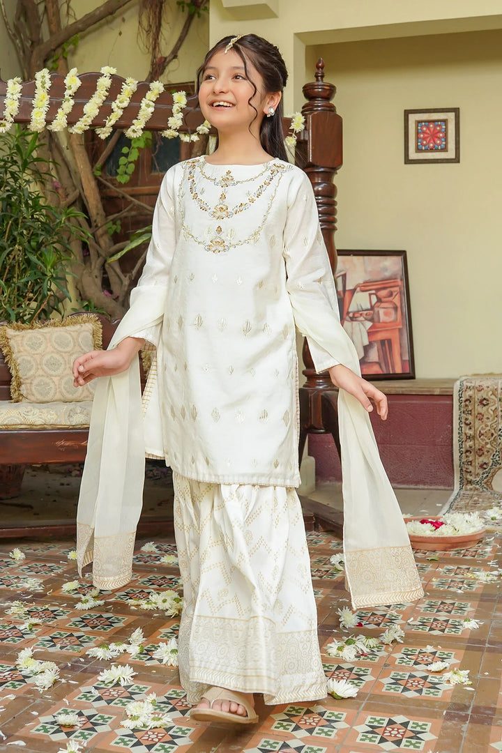 COTTON SILK JAQUARD HAND ADDA WORK SUIT SFCO07