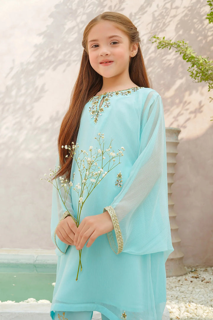 CHIFFON HAND ADDA WORK SUIT SFCO01