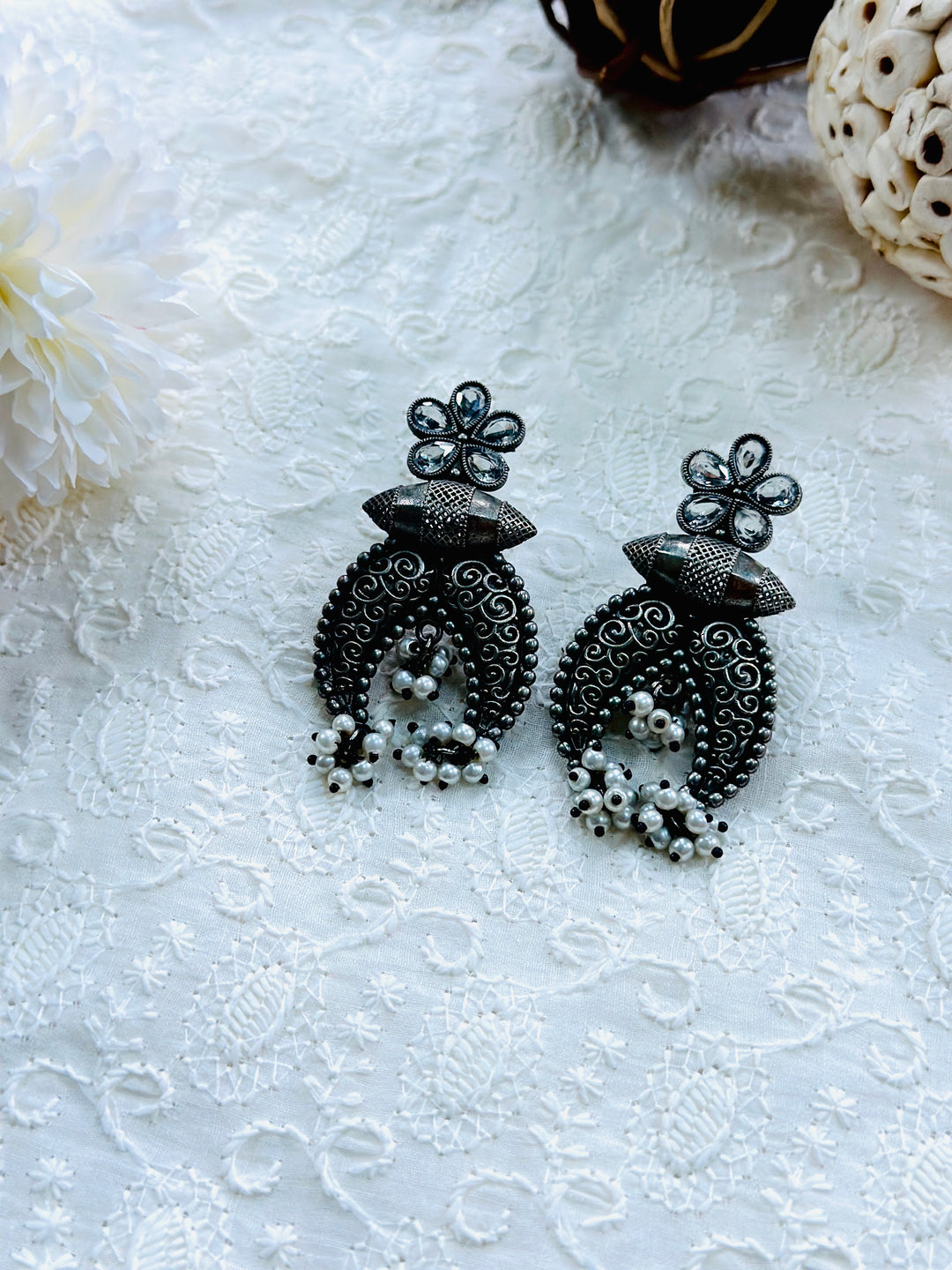 OXIDIZED EARRING EROX803718