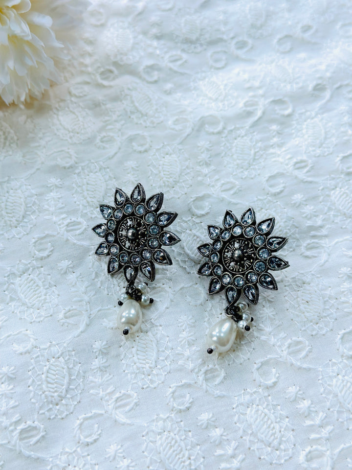 OXIDIZED EARRING EROX801524