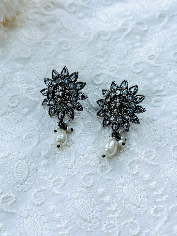 OXIDIZED EARRING EROX801524