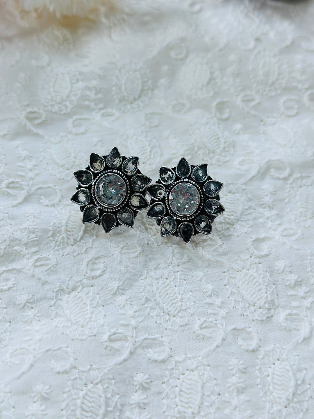 OXIDIZED EARRING EROX804306