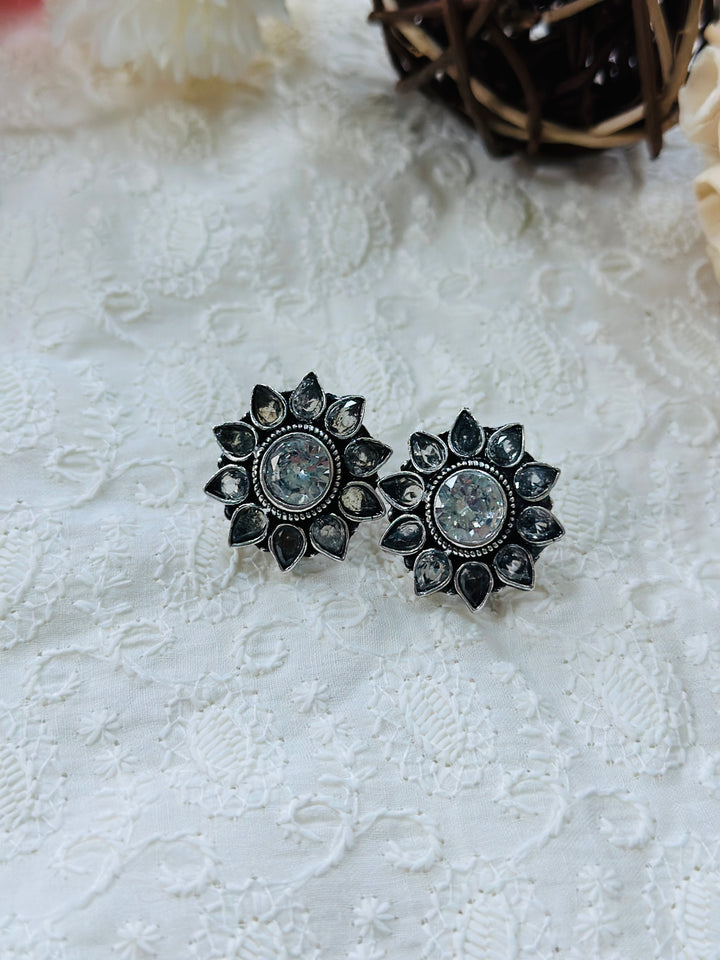 OXIDIZED EARRING EROX804306