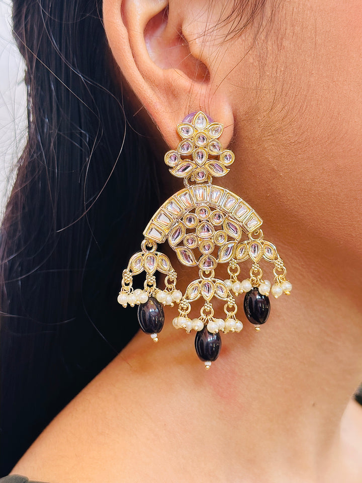 KUNDAN EARRING ER110158