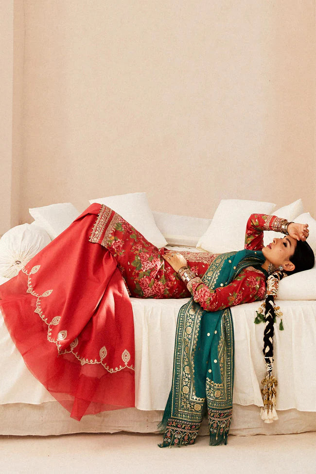 ZARA SHAJAHAN LUXURY LAWN PHOOL KARI