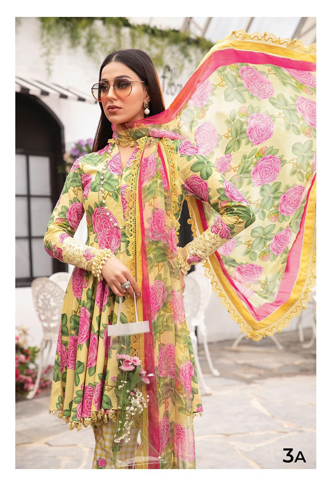 MARIAB MPRINTS LAWN COLLECTION 5B