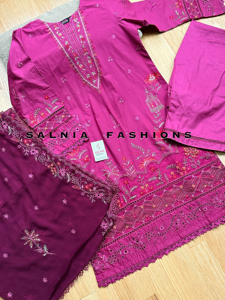 PREMIUM SCHIFFLI EMBROIDERED EID COLLECTION SCSF06