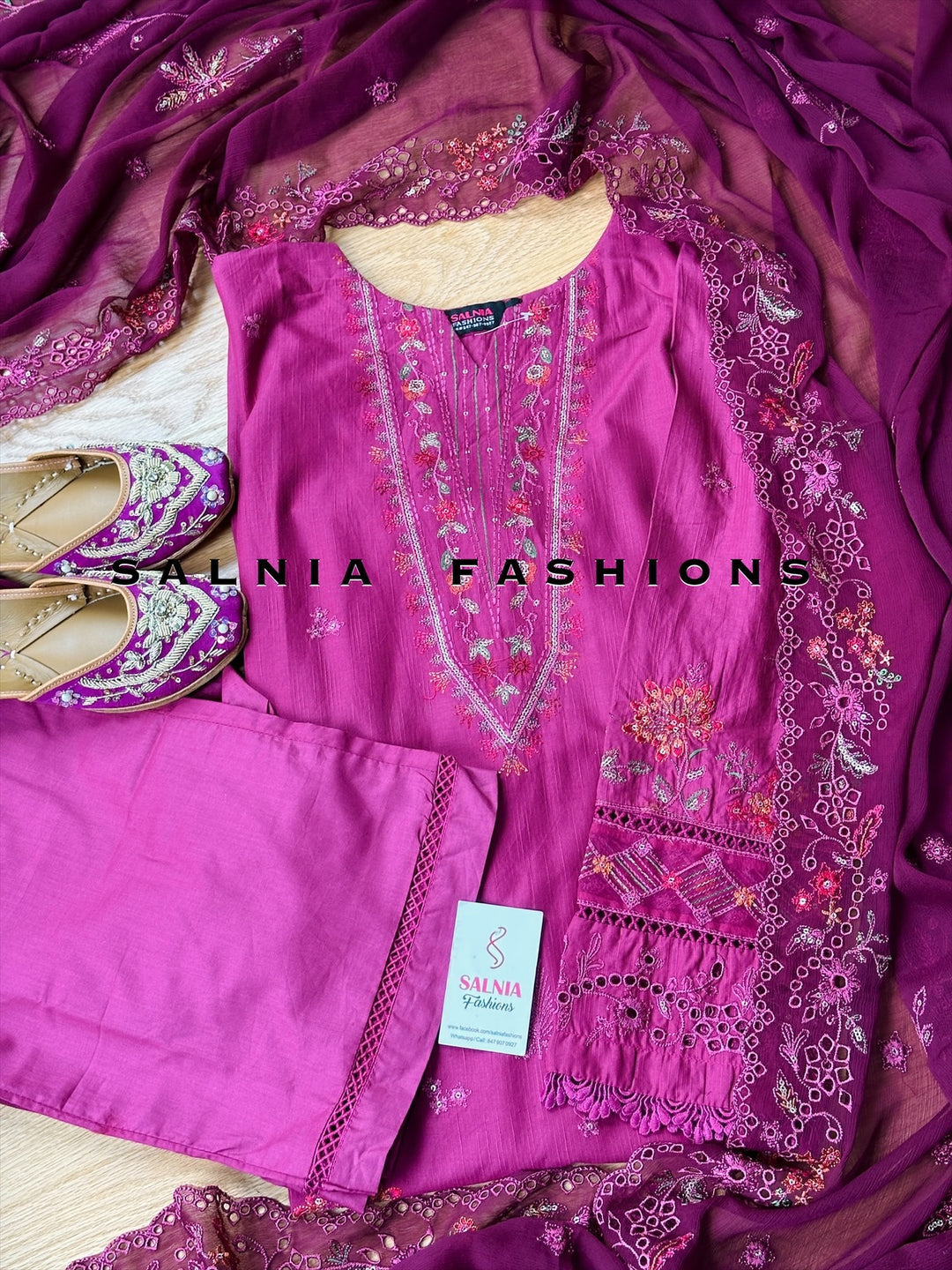 PREMIUM SCHIFFLI EMBROIDERED EID COLLECTION SCSF06