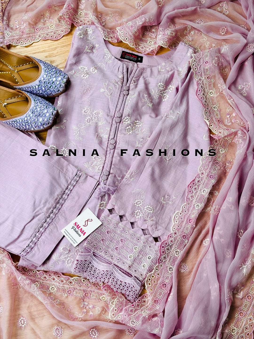 PREMIUM SCHIFFLI EMBROIDERED EID COLLECTION SCSF07