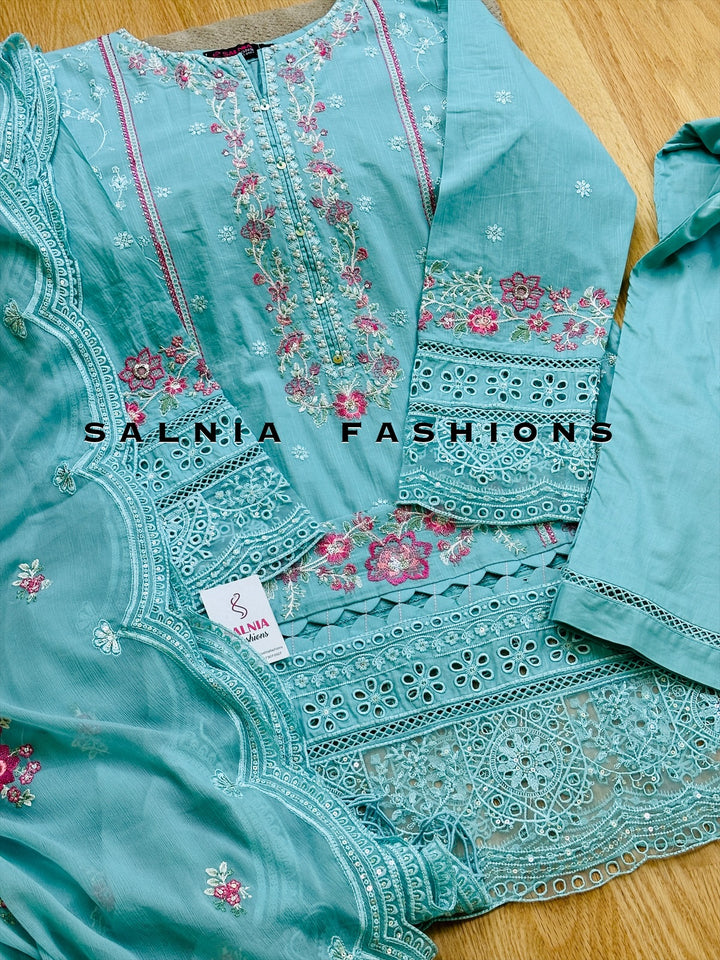 PREMIUM SCHIFFLI EMBROIDERED EID COLLECTION SCSF05