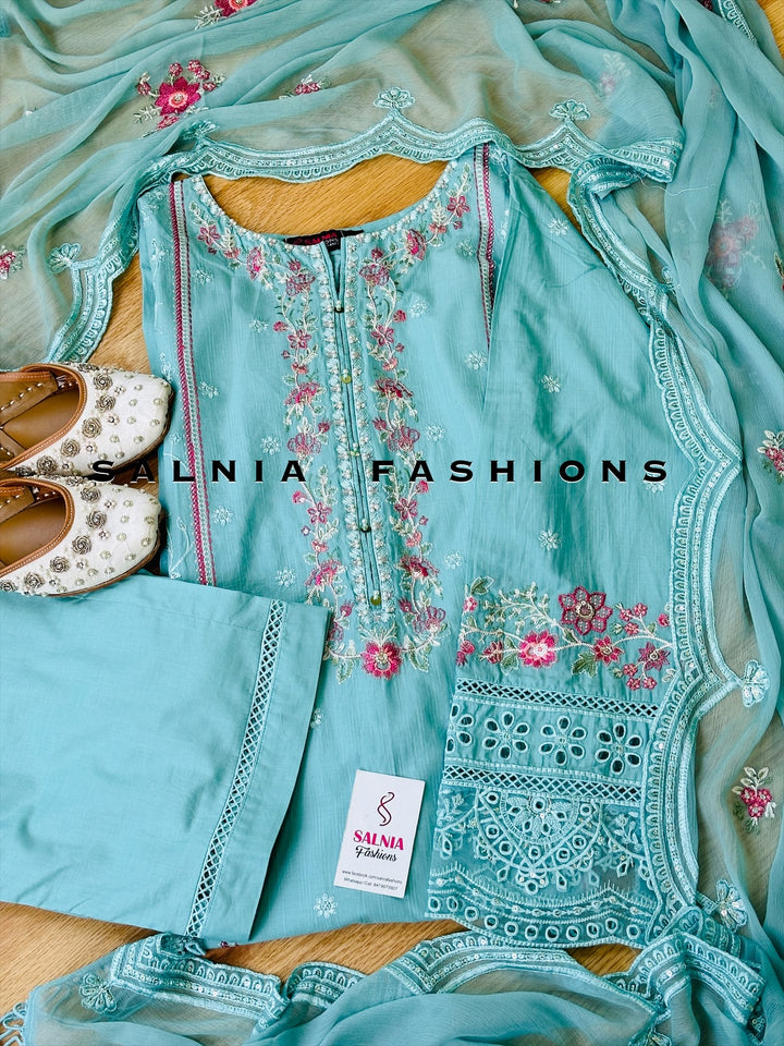 PREMIUM SCHIFFLI EMBROIDERED EID COLLECTION SCSF05