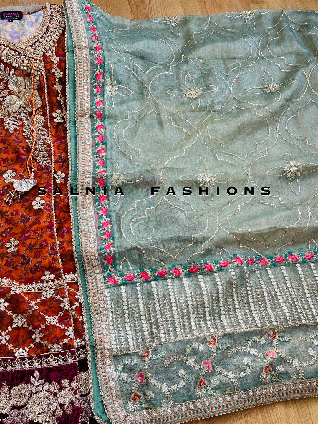 JAQUARD HEAVY PESHWAS SET ALPW35